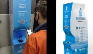 Bebedouro touchless sabesp