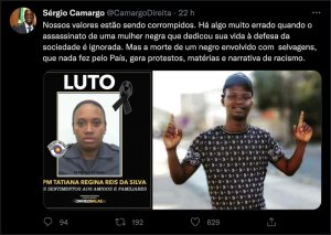 Tweet Sergio Camargo