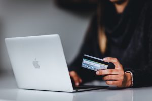compra online - cartão de crédito