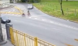 Atropelamento de ciclista por fugitivo