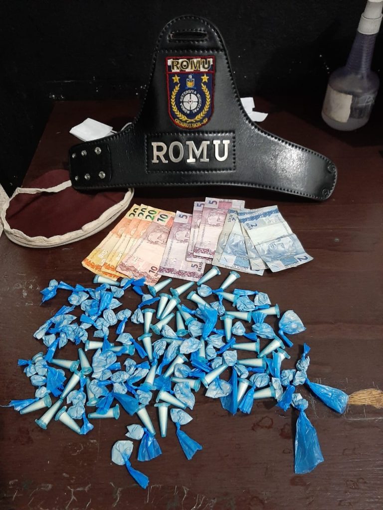 GCM prende dois por tráfico de drogas na Vila Rio de Janeiro e no Jardim Nova Cidade