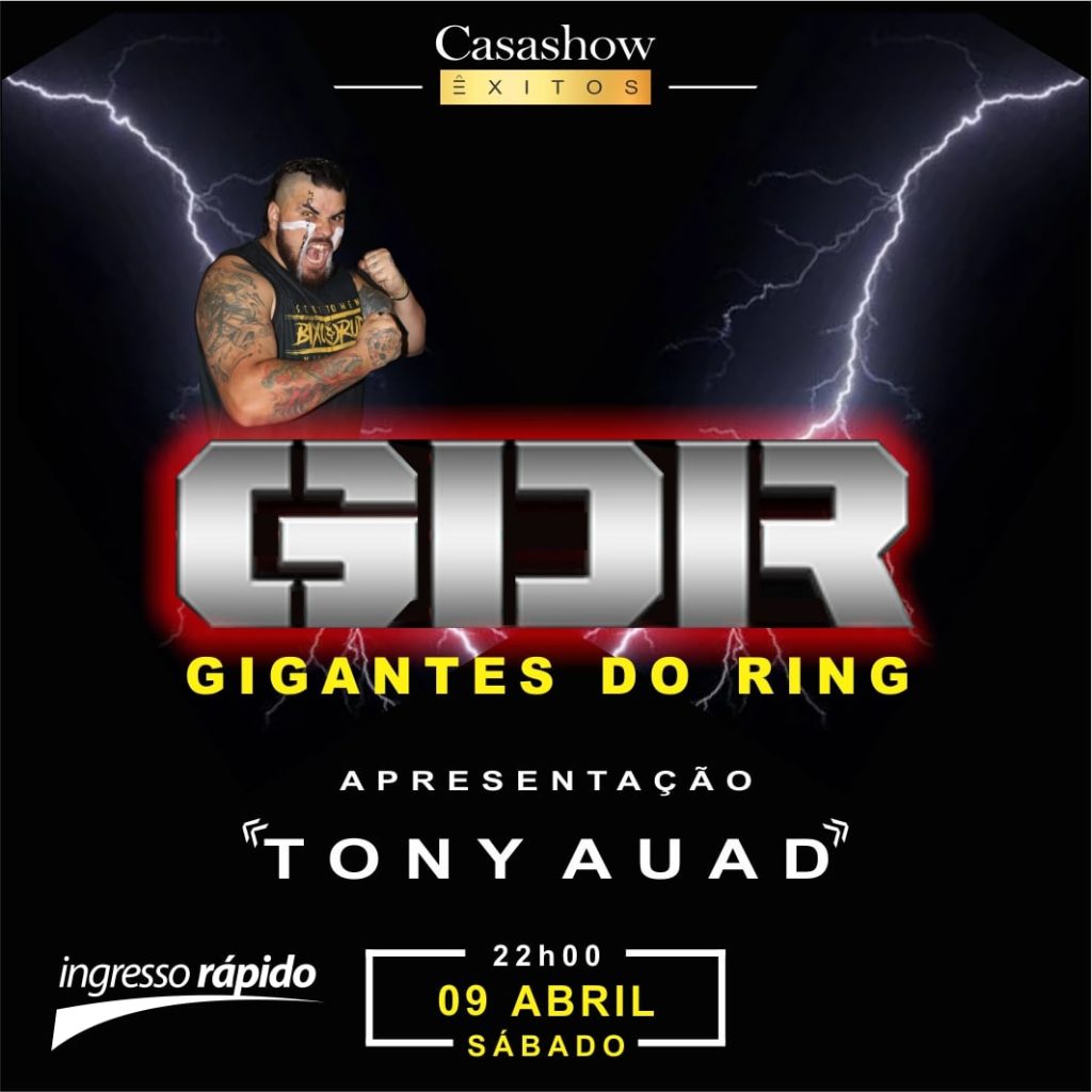 Tony Auad: 'Gigantes do Ringue' terá edição inédita em abril e deve voltar para a televisão Gigantes do Ringue