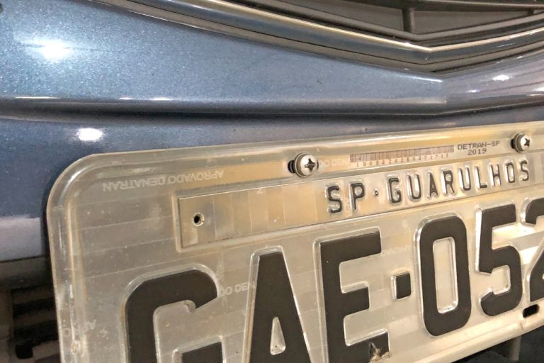 Placa de veículo