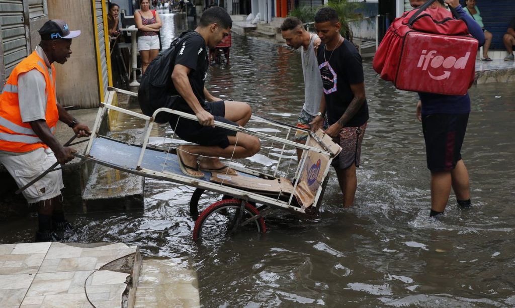 Chuva no Rio de Janeiro