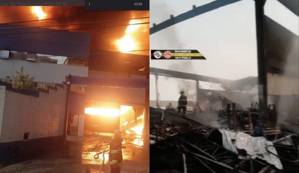 Incêndio Bonsucesso - dia