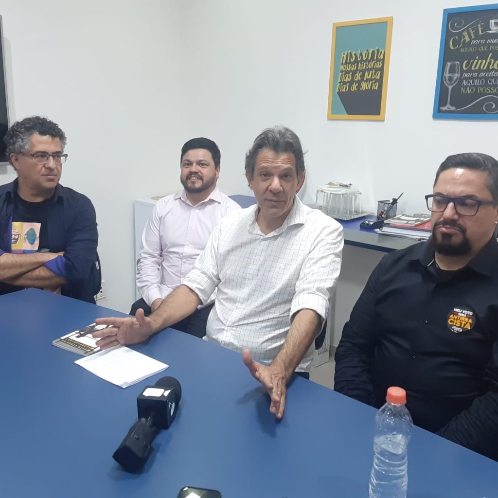 Haddad visita Guarulhos e promete diálogo com Guti