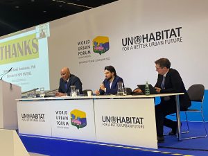 Guti no Fórum Urbano Mundial 11, naONU