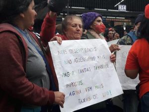 Protesto taxa do lixo