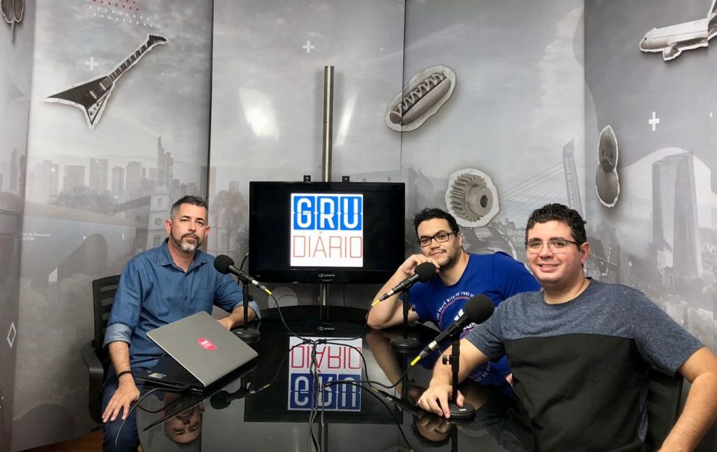 GRU em Pauta x Paulo Manso, Eurico Cruz e Wellington Alves