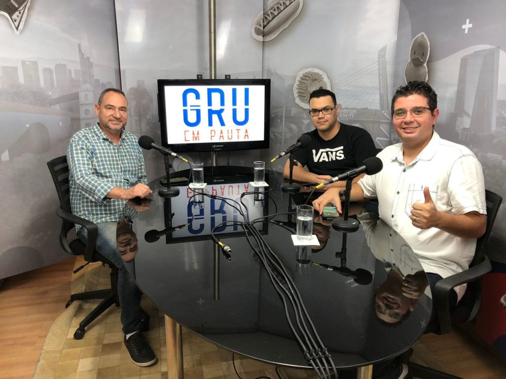 Gilvan Passos, Eurico Cruz e Wellington Alves x GRU em Pauta