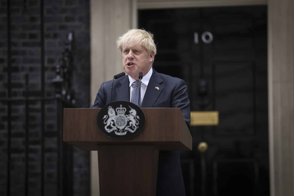 Primeiro-ministro Boris Johnson renuncia