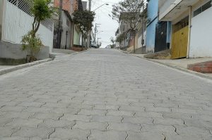 pavimentação x Rua Dois - Vila Canaã - Água Chata