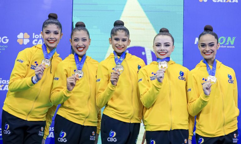 Seleção Brasileira de ginástica rítmica x Pan-Americano