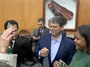 Tarcísio em Guarulhos