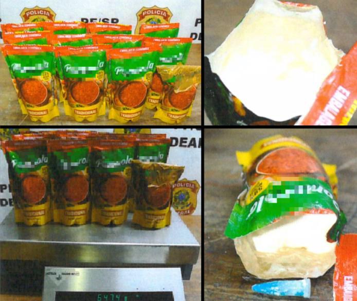 cocaína em molho de tomate