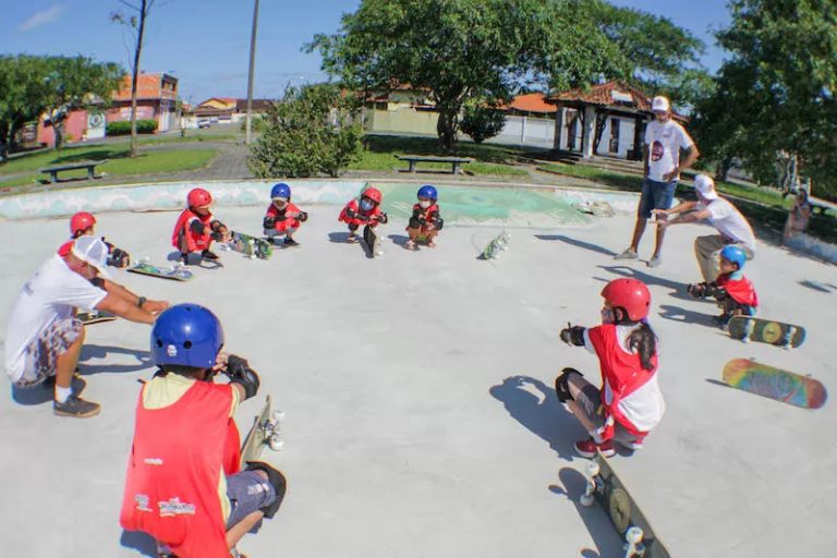 pista de skate x skatista