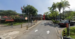 restaurante Mc'Donalds no cruzamento da avenida Paulo Faccini com a avenida Tiradentes