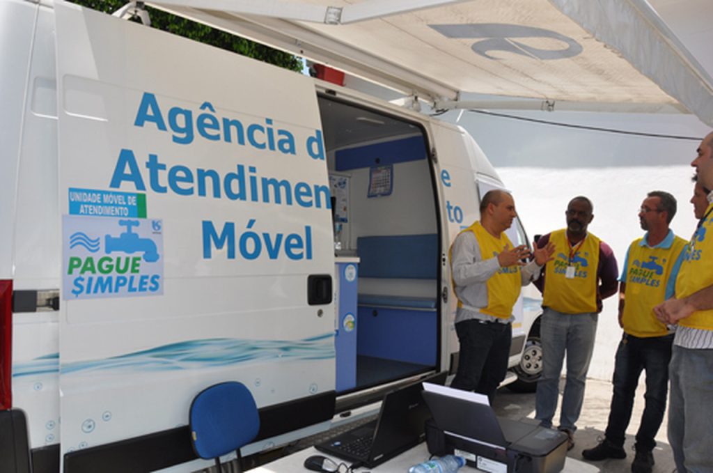 CIC Guarulhos recebe unidade móvel da Sabesp