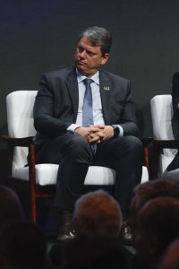 Tarcísio de Freitas no Congresso Aço Brasil