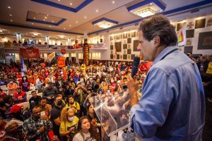 Encontro de Haddad com sindicalistas