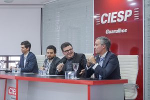 Guti e Maurício Colin no Ciesp Guarulhos