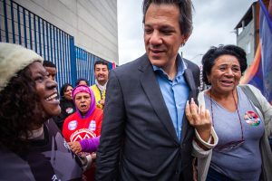 Haddad na Zona Leste