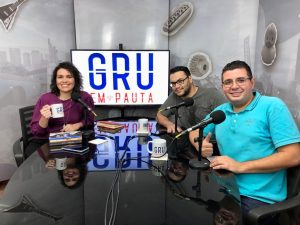 Karla Maria, Eurico Cruz e Wellington Alves x GRU em Pauta