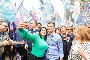 Rodrigo Garcia faz campanha em Sorocaba