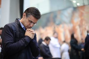 Rodrigo Garcia no Santuário Maria, Mãe de Deus