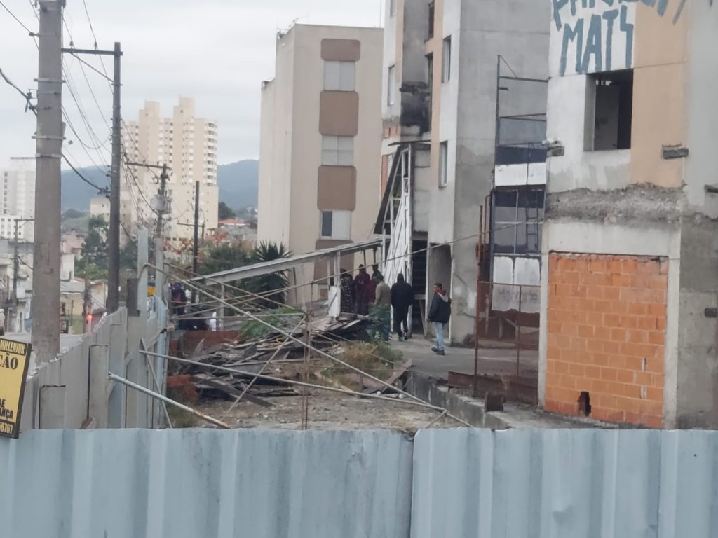 Invasão prédio Emílio Ribas