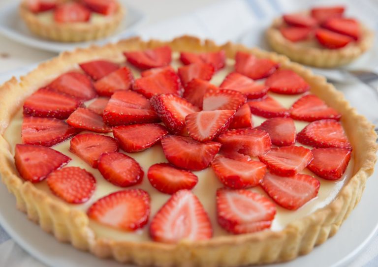 torta de morango