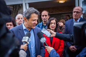 Haddad em Aparecida