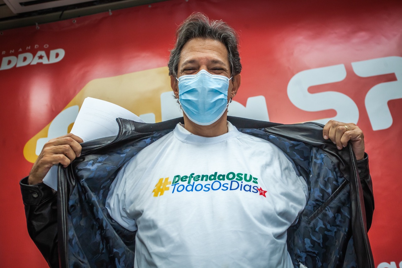 Haddad, candidato ao Governo de São Paulo