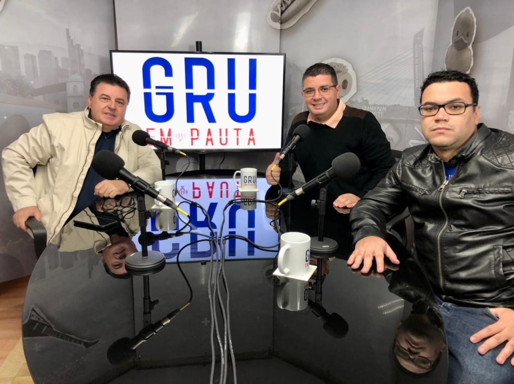 Maurício Colin, Wellington Alves e Eurico Cruz
