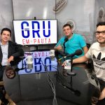 Silvio Alves, Wellington Alves e Eurico Cruz, no GRU em Pauta