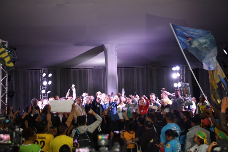Tarcísio de Freitas em comício em Guarulhos (2)