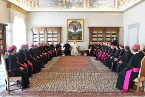Visita de Dom Emilson ao papa Francisco