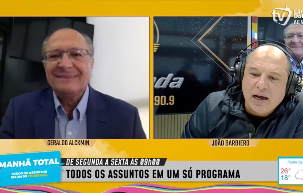 Alckmin fala sobre aliança com Lula e compromisso com o agronegócio