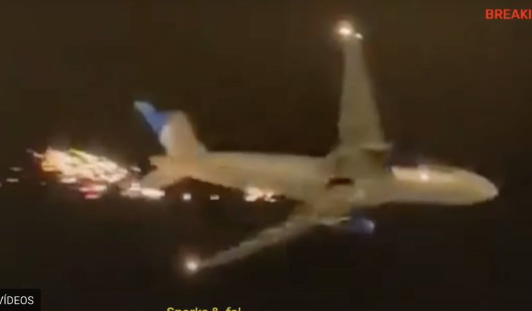 avião faísca