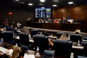sessão na Câmara Municipal