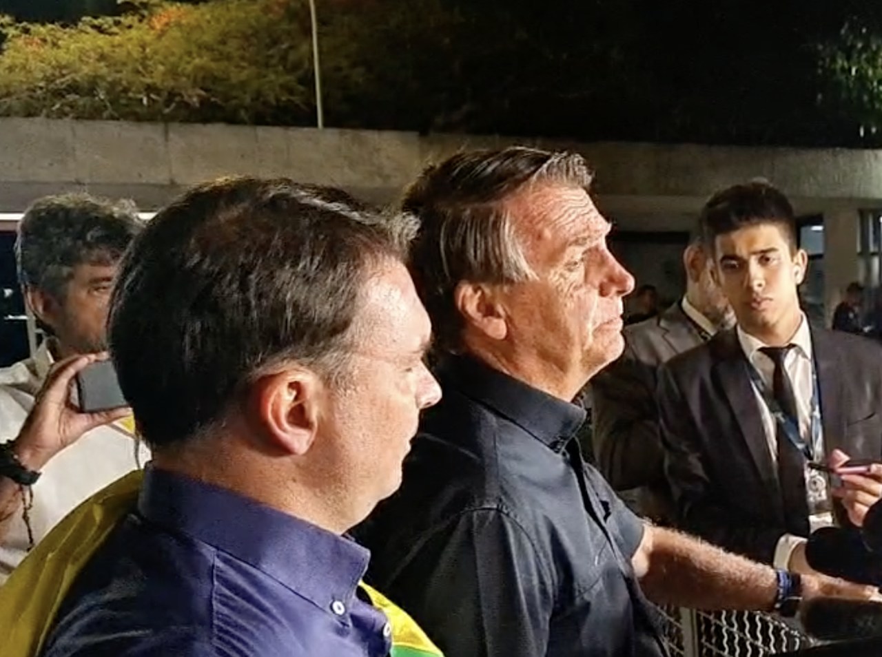 Coletiva Bolsonaro