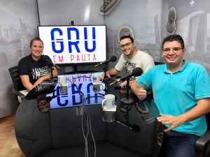 Daniela Souza, Eurico Cruz e Wellington Alves