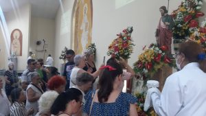 Devotos no Santuário São Judas Tadeu