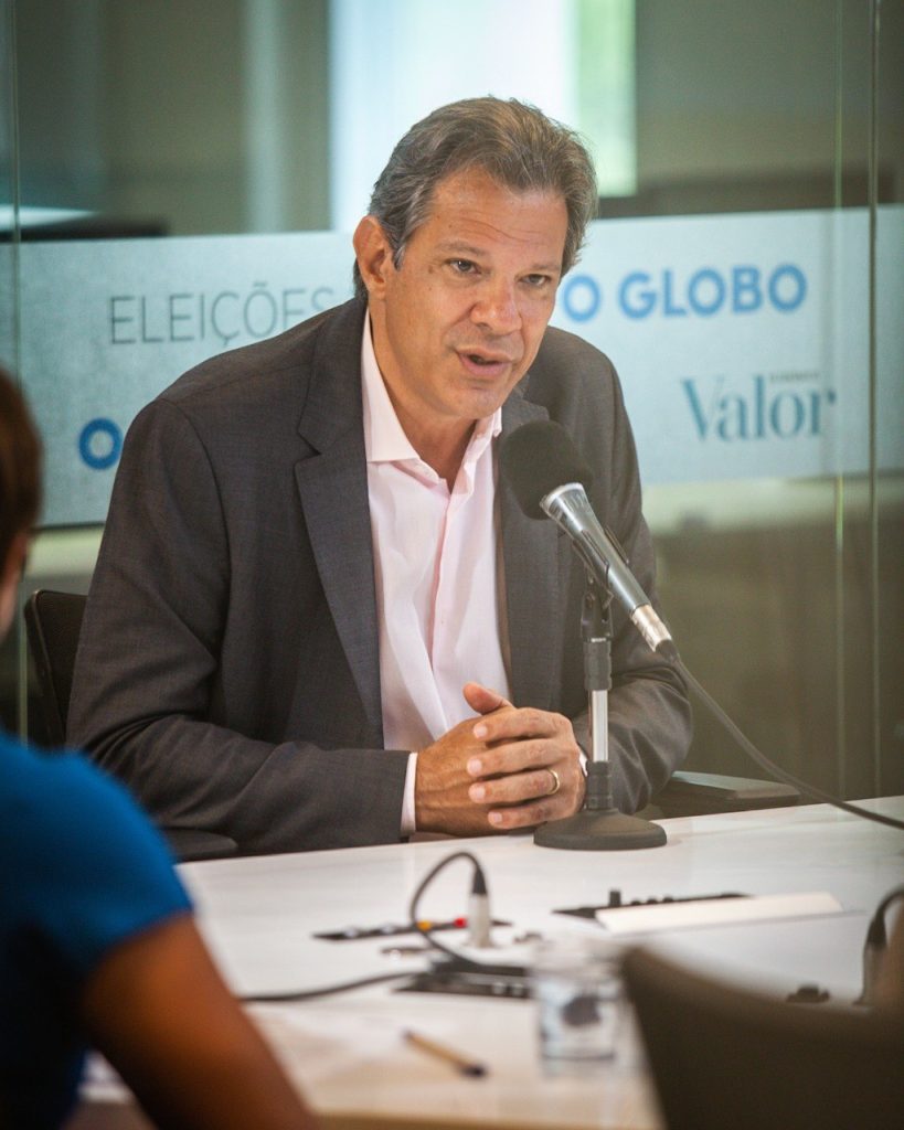Fernando Haddad, candidato ao Governo de São Paulo