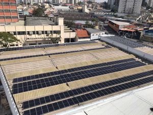 Placa energia fotovoltaica na Câmara Municipal