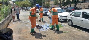 limpeza das ruas após eleição x santinhos