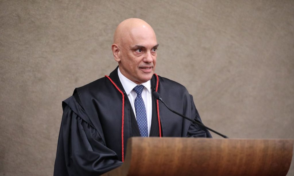 Alexandre de Moraes, presidente do TSE