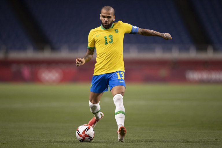 Daniel Alves nos Jogos Olímpicos