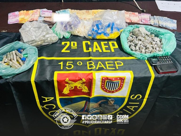 15º Baep apreende entorpecentes