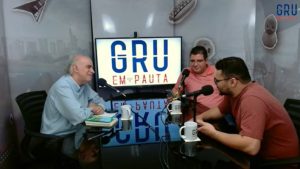 GRU em Pauta - Valdir Carleto, Wellington Alves e Eurico Cruz